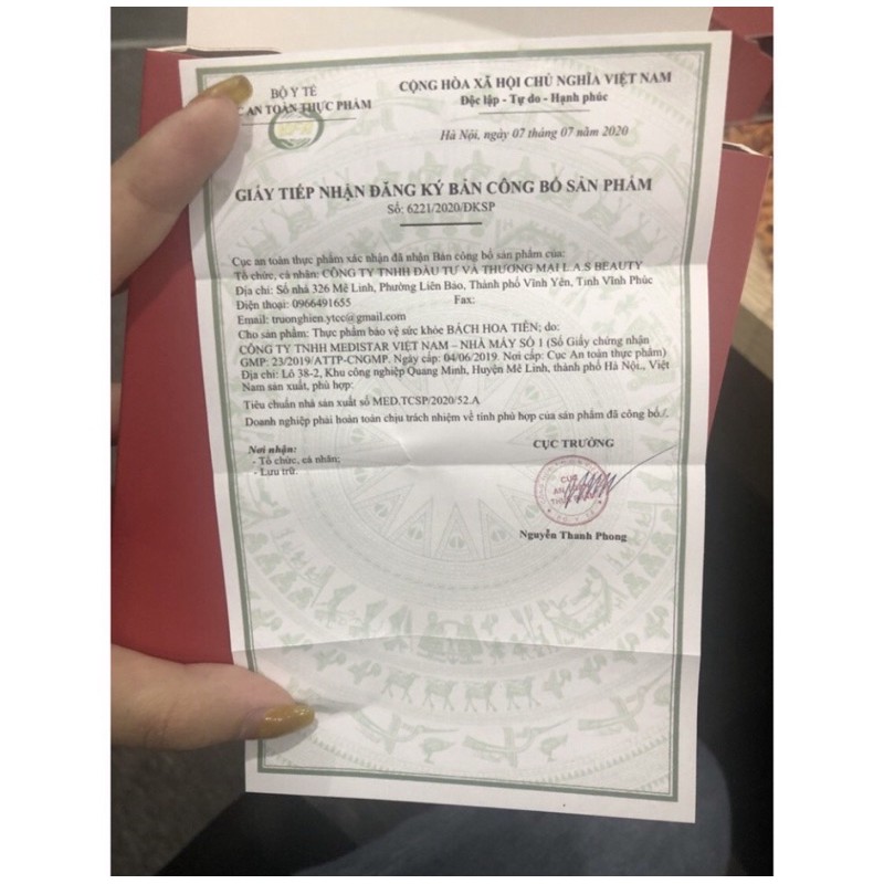 [CHÍNH HÃNG] CỐM BÁCH HOA TIÊN uống đẹp da LAS Beauty | BigBuy360 - bigbuy360.vn