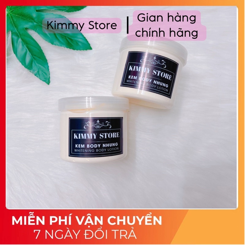 Kem lotion makeup nhẹ màu vàng - whitening body lotion