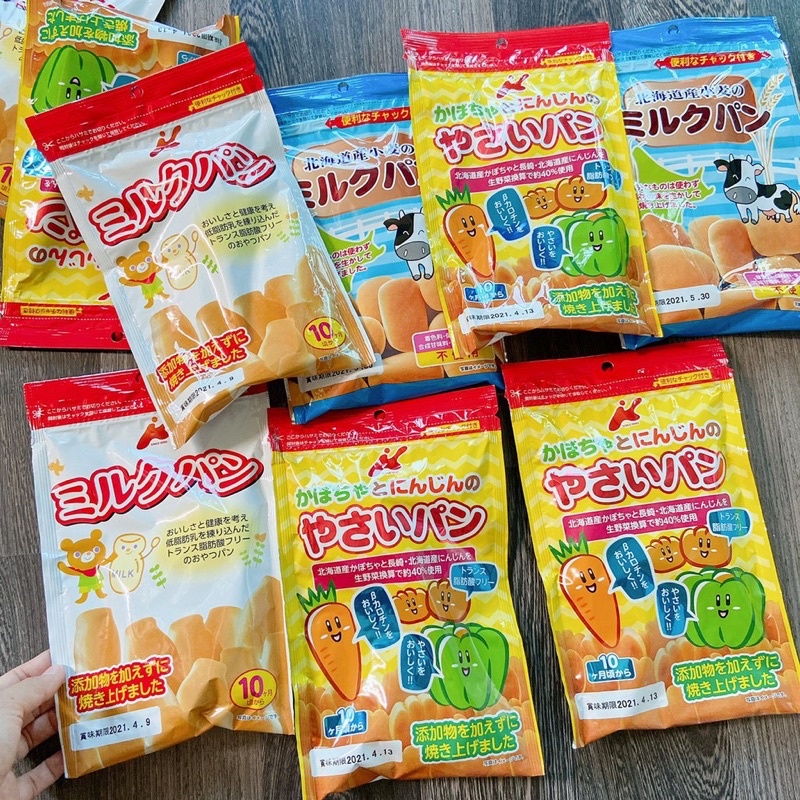 Bánh mì tươi Nhật CANET cho bé ăn dặm