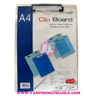 Bìa trình ký nhựa cứng A4 Xukiva 188