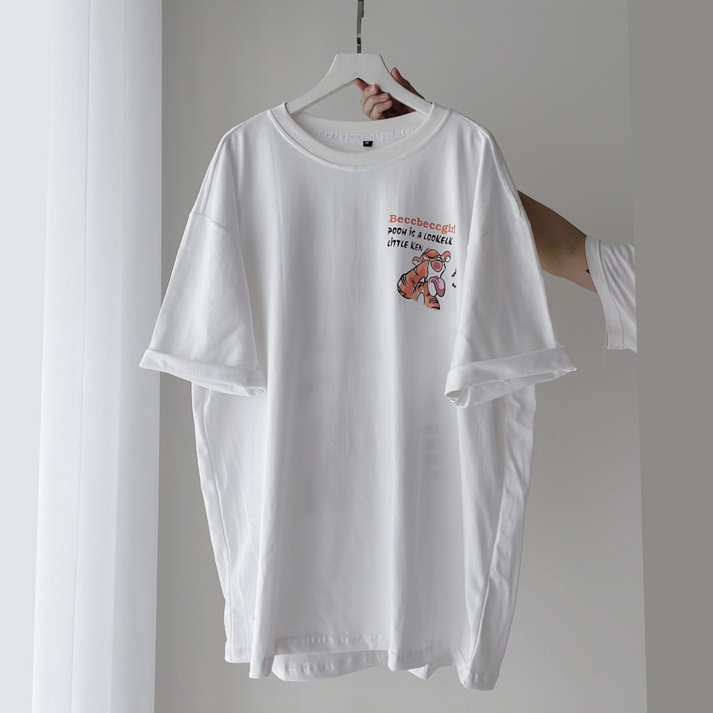 Áo thun cotton co giãn BeccBecc ( hình chụp tại shop)
