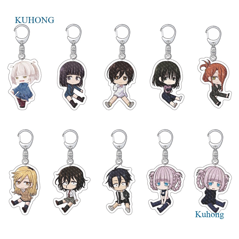 KUHONG Anime CALL OF THE ĐÊM Acrylic Móc Khóa Hình Hoạt Hình Nanakusa Nazuna Yamori Kou Cosplay Mặt 