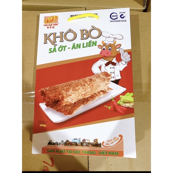 Khô bò xả ớt Tân Huê Viên