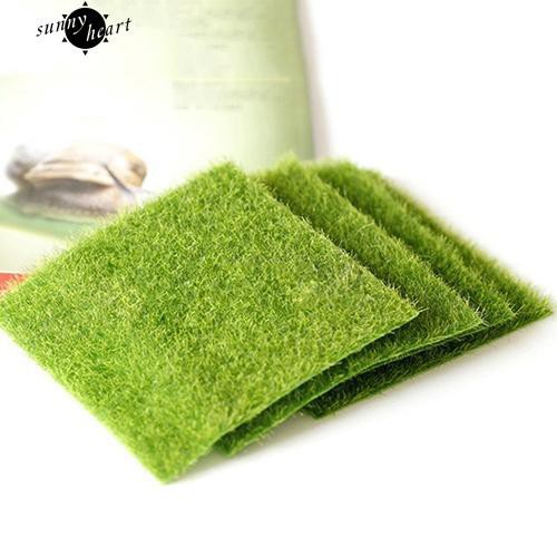 Set 4 thảm cỏ giả trang trí nhà búp bê