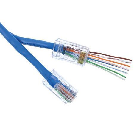 [Mã ELFLASH5 giảm 20K đơn 50K] Đoạn dây cáp mạng Cat6 50m (Xanh/Trắng) - Chính hãng