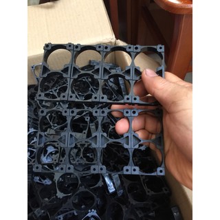 Khung nhựa giữ pin 1x2P 1x3P 2x3P 32650 32700 ghép được