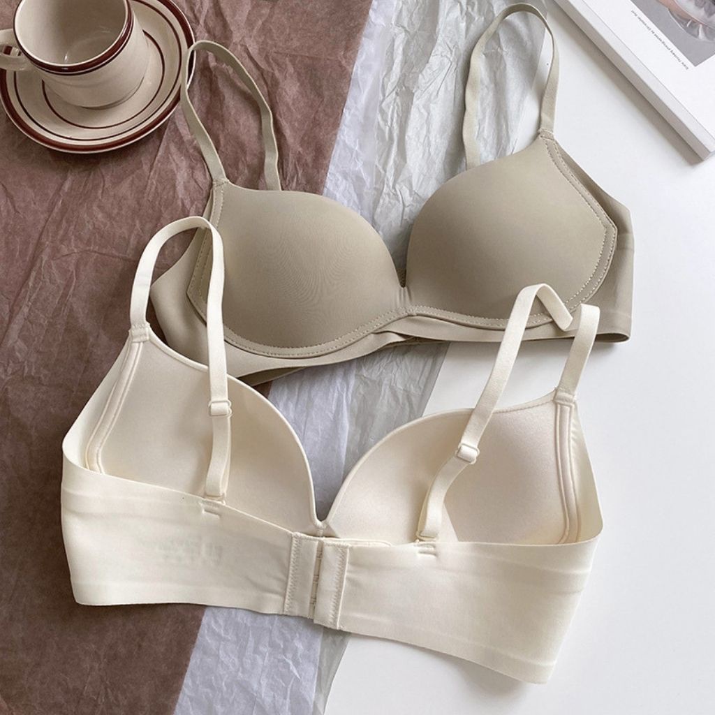Áo Ngực Nữ Không Gọng Đúc Su Mềm Mại Thoáng Mát Đệm Mút Nâng Ngực Quyến Rũ Sexy 2197
