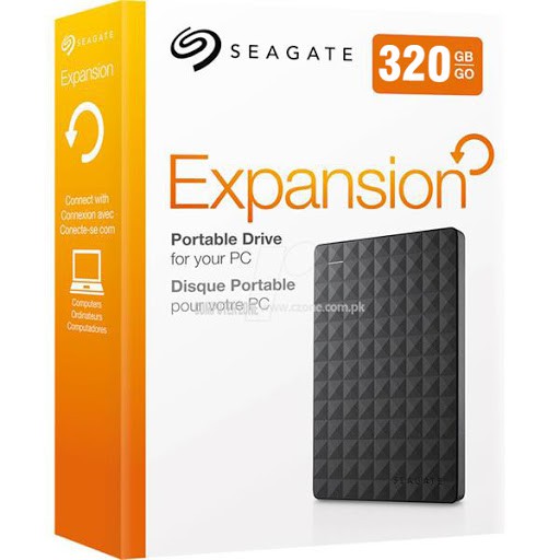 Ổ Cứng Di Động SEAGATE 320GB EXPANSION- Hàng Chất Lượng Tốt, Siêu Bền. MỚI , Bảo Hành 2 Năm
