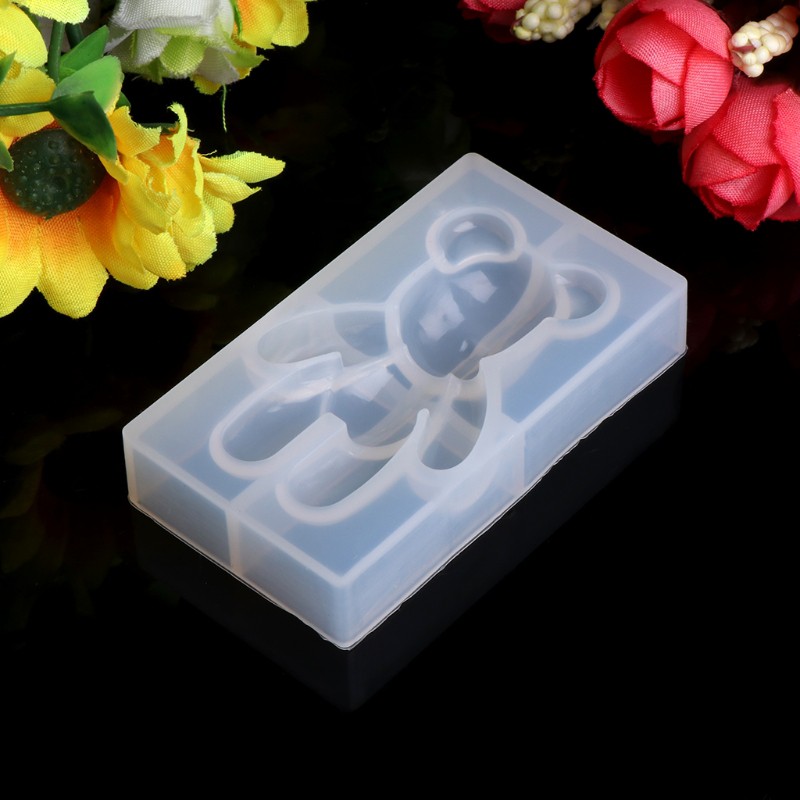 Khuôn Silicone Làm Bánh Hình Gấu Xinh Xắn