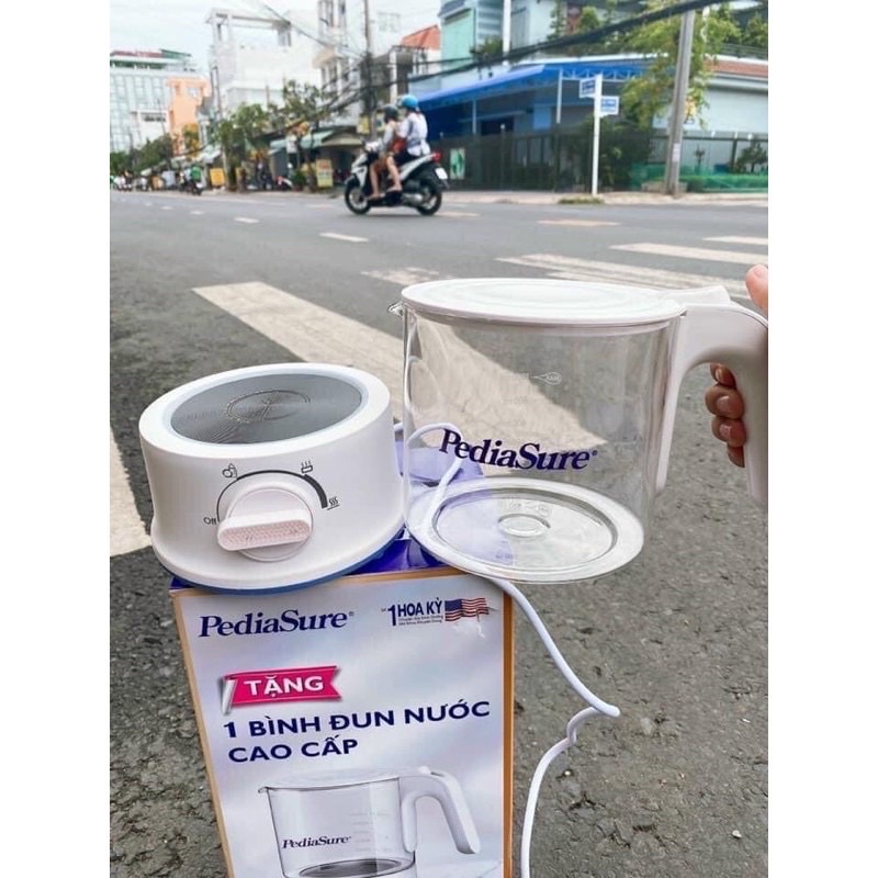 Bình thuỷ tinh đun nước pediasure