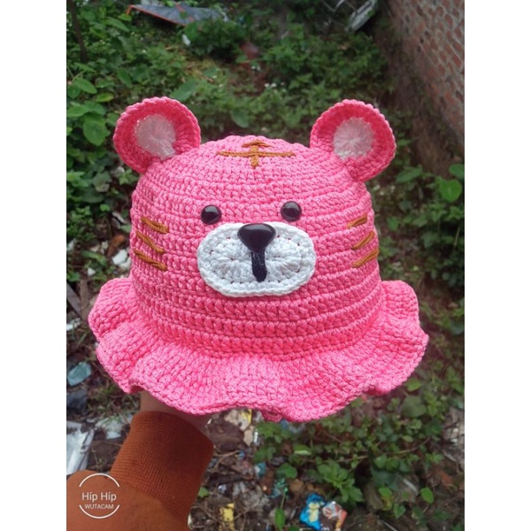 [Ảnh Thật] Mũ Hổ  Móc Handmade Cho Bé