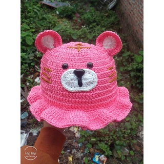 [Ảnh Thật] Mũ Hổ  Móc Handmade Cho Bé
