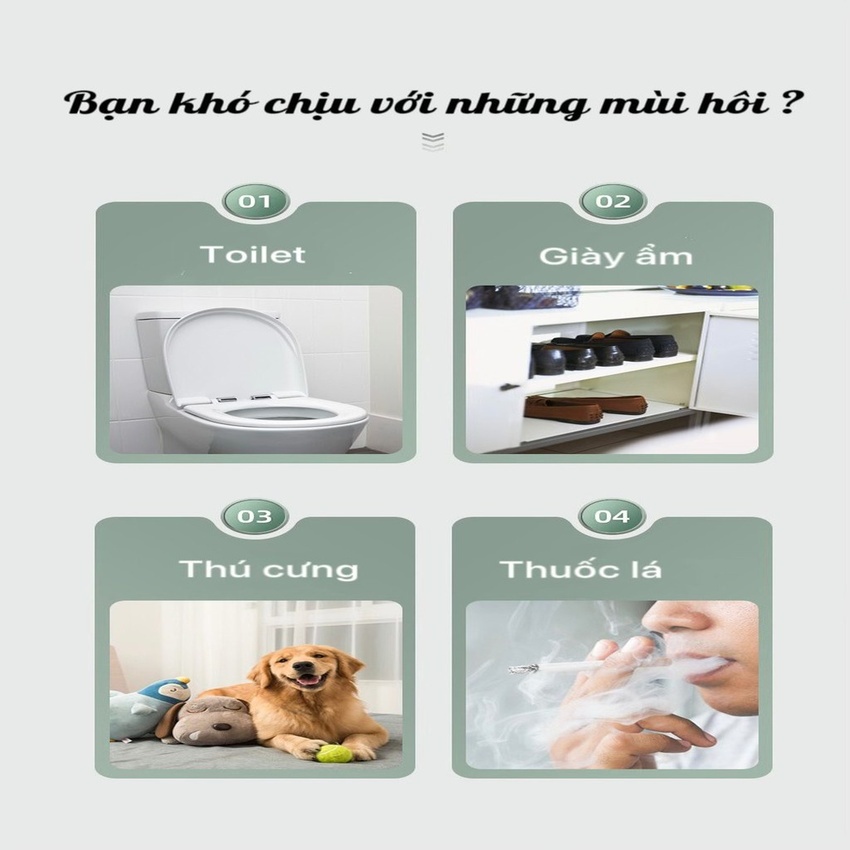 Sáp thơm phòng khử mùi phòng, xe ô tô,toilet,tủ quần áo Nội địa Trung 190G ILY