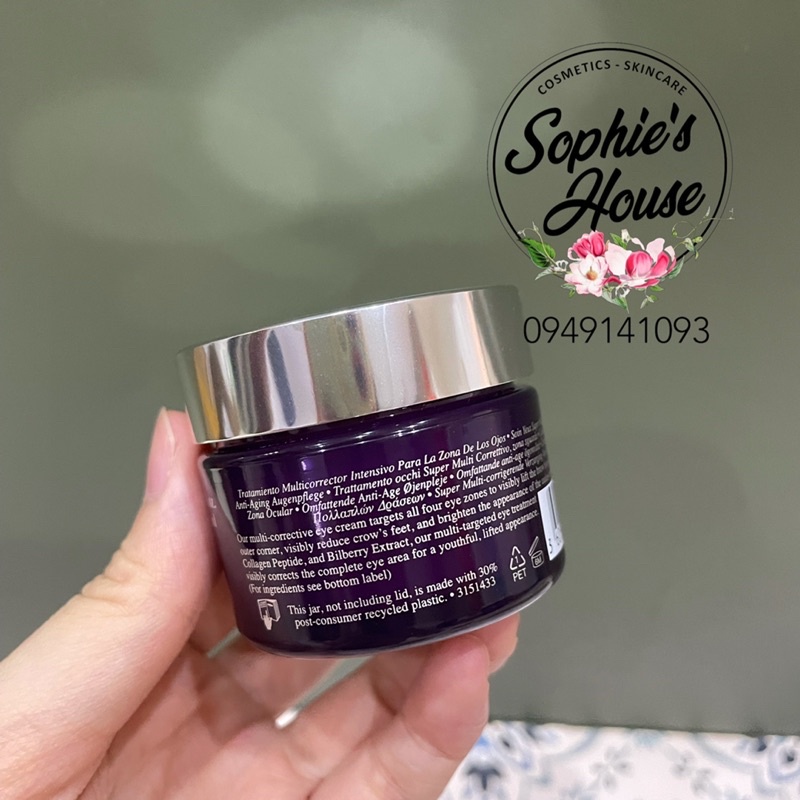 28ml - Kem mắt Kiehls / Kiehl’s Super Multi Corrective Eye Zone Treatment