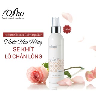 Xịt cân bằng và làm dịu da mụn, mẫn cảm reBom Therapy Classic Calming Skin 200ml