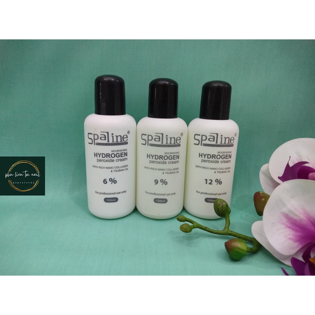 1  Kem oxy trợ nhuộm Spaline 100ml - Trường Thọ, TĐ