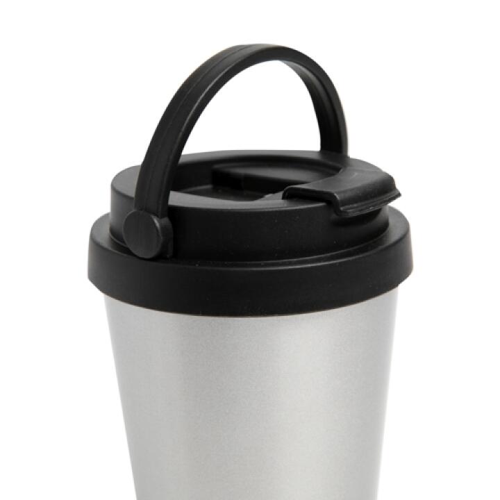 Bình Uống Nước Tumbler ARTBOX Hàn Quốc Thiết Kế Nắp Có Tay Cầm Màu Bạc