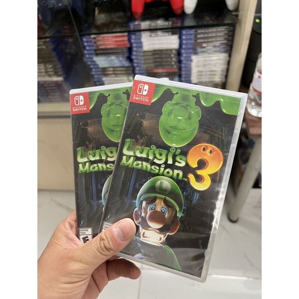 Đĩa chơi game SWITCH: Luigi’s Mansion 3