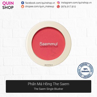 Phấn Má Hồng Siêu Mịn The Saem Single Blusher