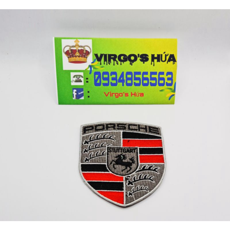 Sticker Patch Logo Ủi Thêu Thương Hiệu Các Hãng Xe Hơi Cao Cấp MS7527