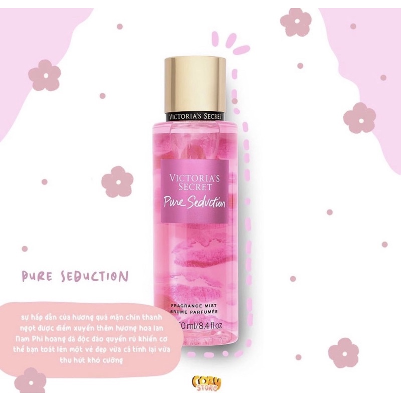 Xịt Thơm Body Mist Dưỡng Thể Victoria’s Secret 50ml Thái Lan Cozy Store SP000001