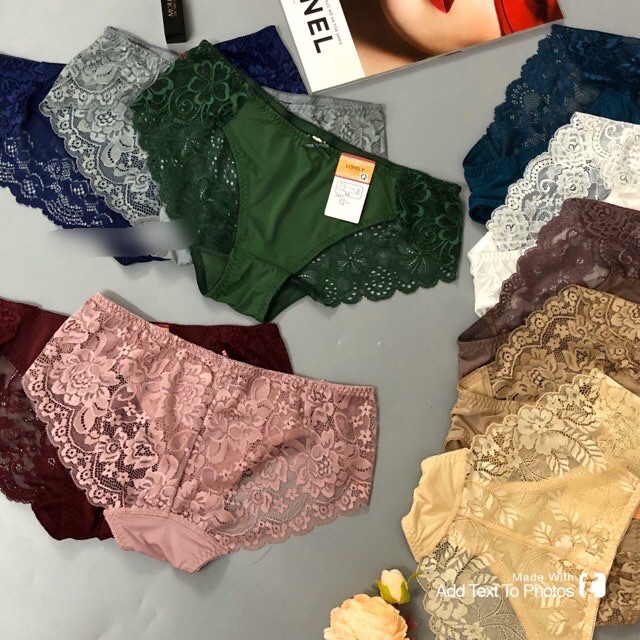 Quần lót nữ Lovely phối ren siêu mềm L1517