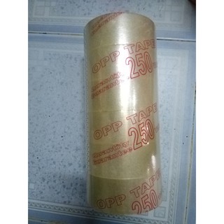 Băng keo trắng dán thùng 2 kg 250