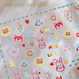 Miếng Dán Trang Trí Móng Tay 5D Siêu Mỏng Diy Nhiều Màu Sắc