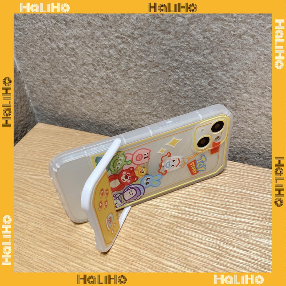 Ốp điện thoại silicon mềm trong túi khí xếp gọn hình máy gắp thú thích hợp cho iPhone 11 13 Pro Max 12 Pro Max 7Plus xr