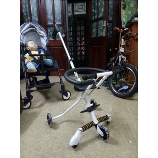 Xe đẩy 3 bánh/5 bánh gấp gọn