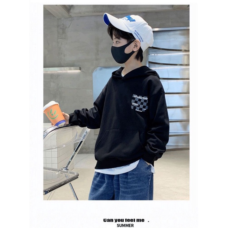 Áo Hoodie Thời Trang Xuân Thu Phong Cách Mới 2022 Cho Bé Trai