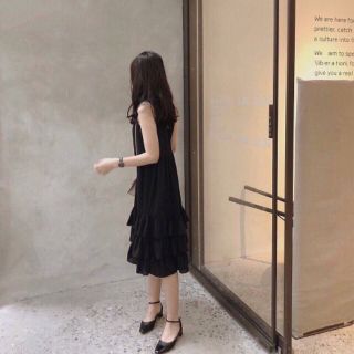 Đầm maxi tầng