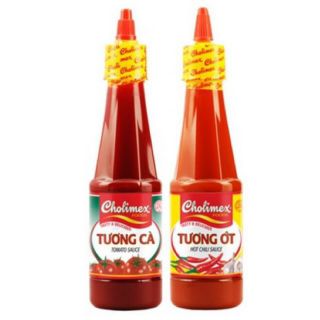 Chai tương cà.hoặc tương ớt.cholimet 270g.