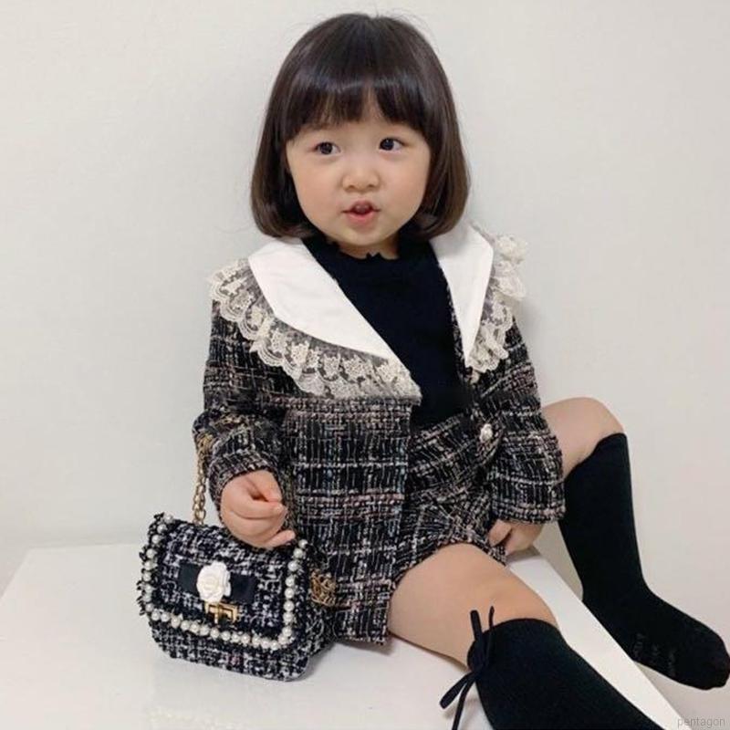 Vớ Da Chống Trượt Đính Nơ Xinh Xắn Cho Bé Gái