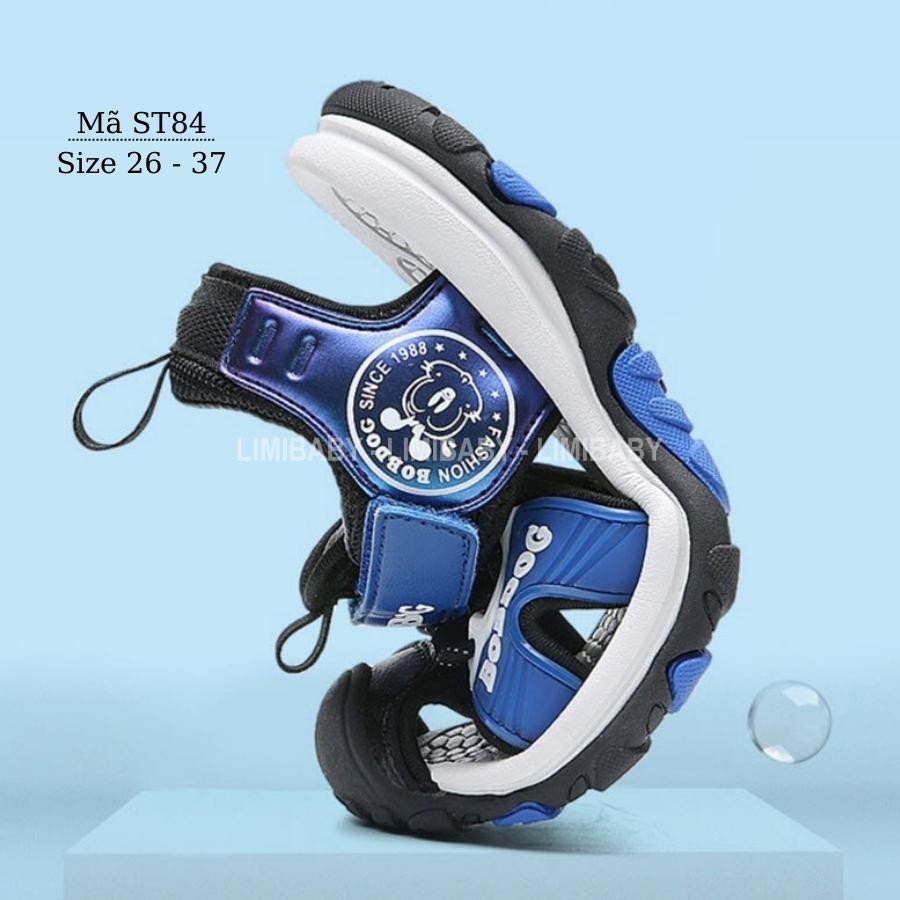 Dép sandal rọ bít mũi cho bé trai LIMIBABY siêu nhẹ kháng khuẩn đi học đi biển 3 - 12 tuổi khỏe khoắn và năng động ST84