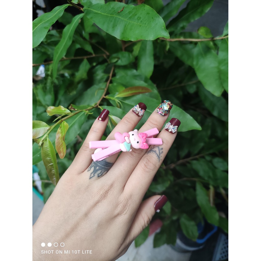 kẹp tóc cho bé hello kitty