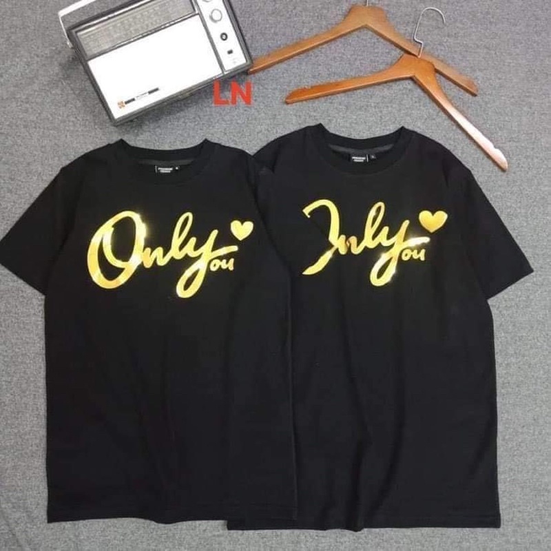 Áo phông ONLY gương vàng DA6