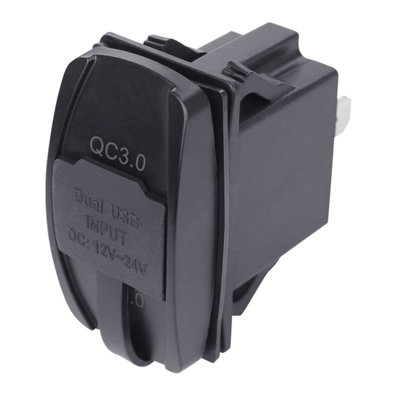 Đầu Sạc Điện Thoại USB QC3.0 Cho Xe Máy/Xe Hơi/Tàu Thuyền
