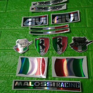 Bộ tem Rizoma Racing phản quang