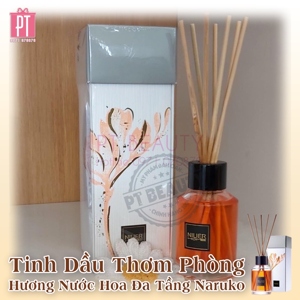 Chai Xông Tinh Dầu Cao Cấp Có Kèm Cây 50ml