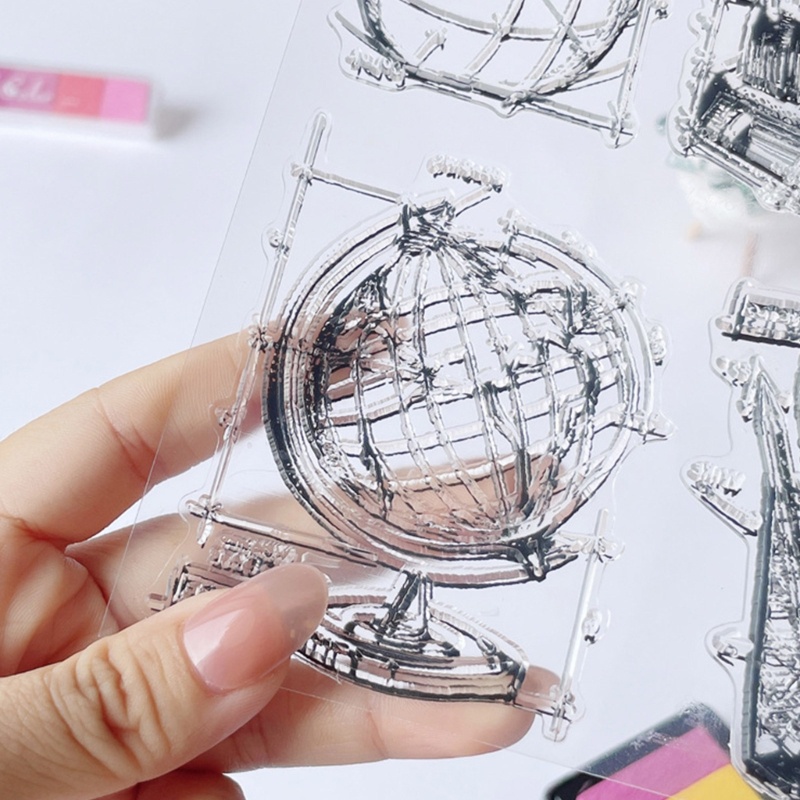 Aoto Tem Đóng Album Thủ Công Bằng Silicon Trong Suốt DIY Dành Cho Trẻ Em Và Người Lớn