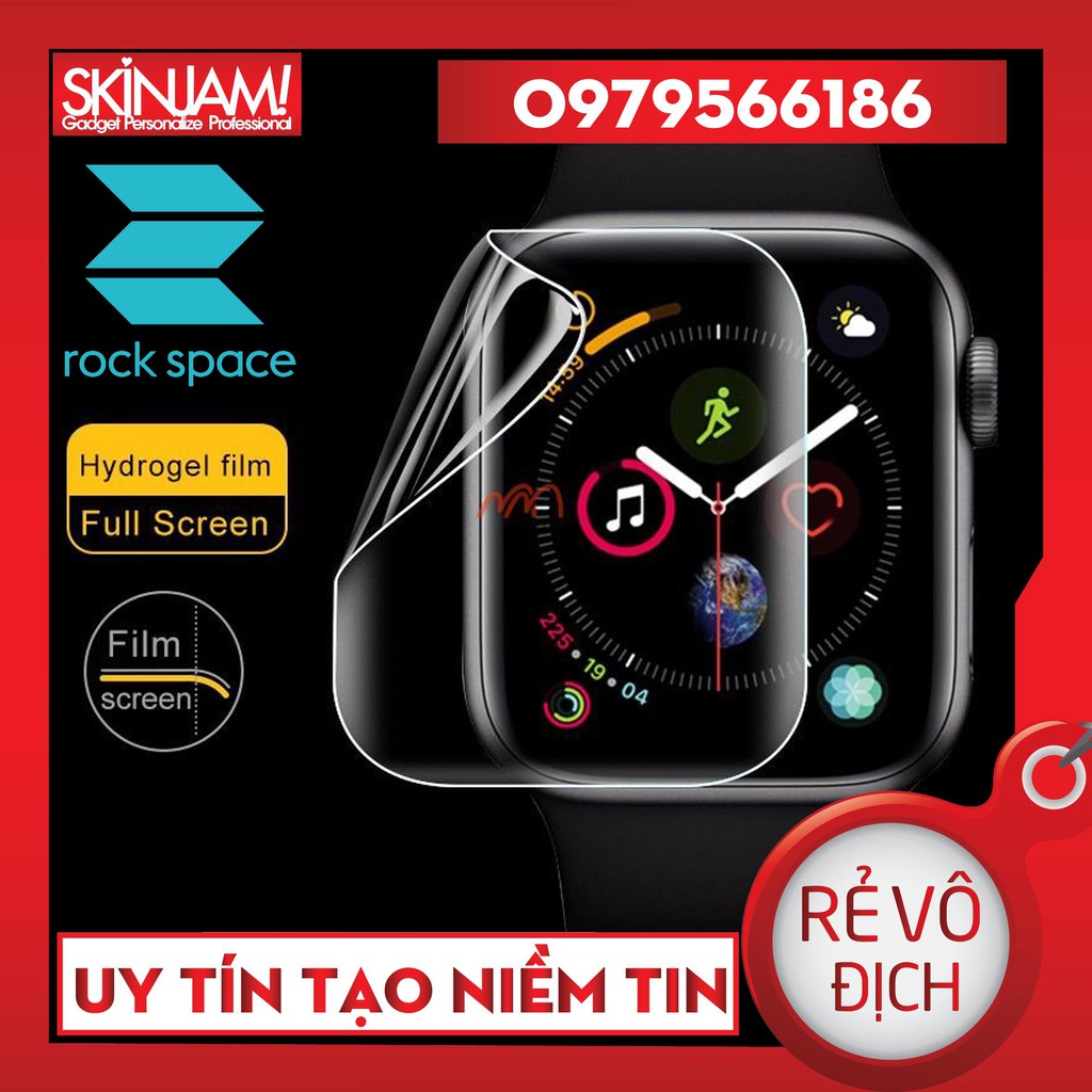 PPF Rock Space Đồng Hồ Series 1 2 3 4 5 6 size 38 40 42 44 mm Trong và Mờ Chống Vân Tay<Tặng Miếng Lau>
