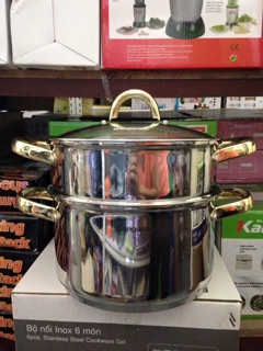 Nồi hấp Inox Kangaroo KG871
