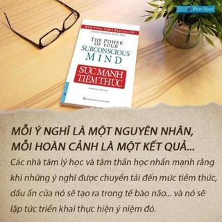 Sách - Sức Mạnh Tiềm Thức - First News