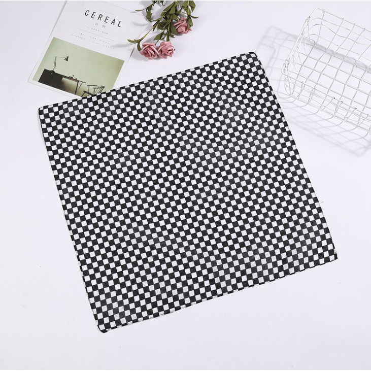 Bộ sưu tập khăn bandana hoa tiết vuông BDN07