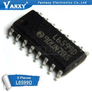 Set 5 Linh Kiện Điện Tử L6599Dtr Sop16 L6599D Sop L6599 Smd Sop-16