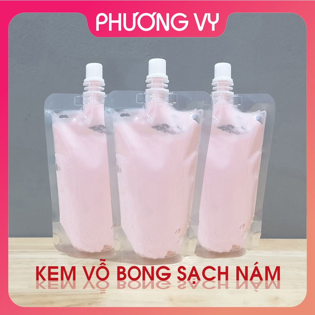 200g Kem vỗ bong, nguyên liệu SPA làm sạch nám và dưỡng trắng da, spa, kem nám.