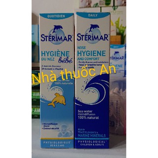 Sterima rửa mũi người lớn 50 ml