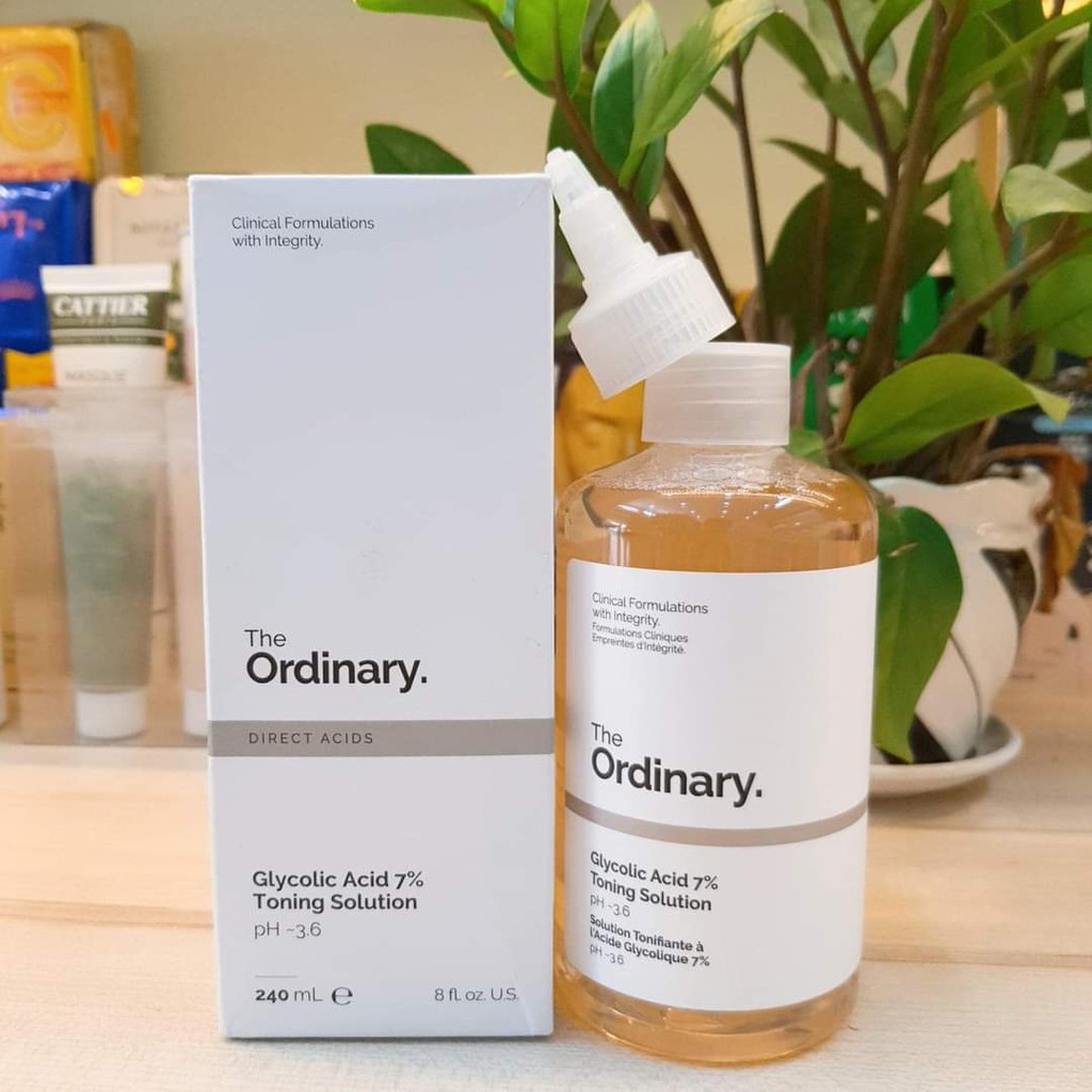 (BẢN CANADA) Toner tẩy da chết 240ml Glycolic Acid 7% Toning Solution The Ordinary 5.0