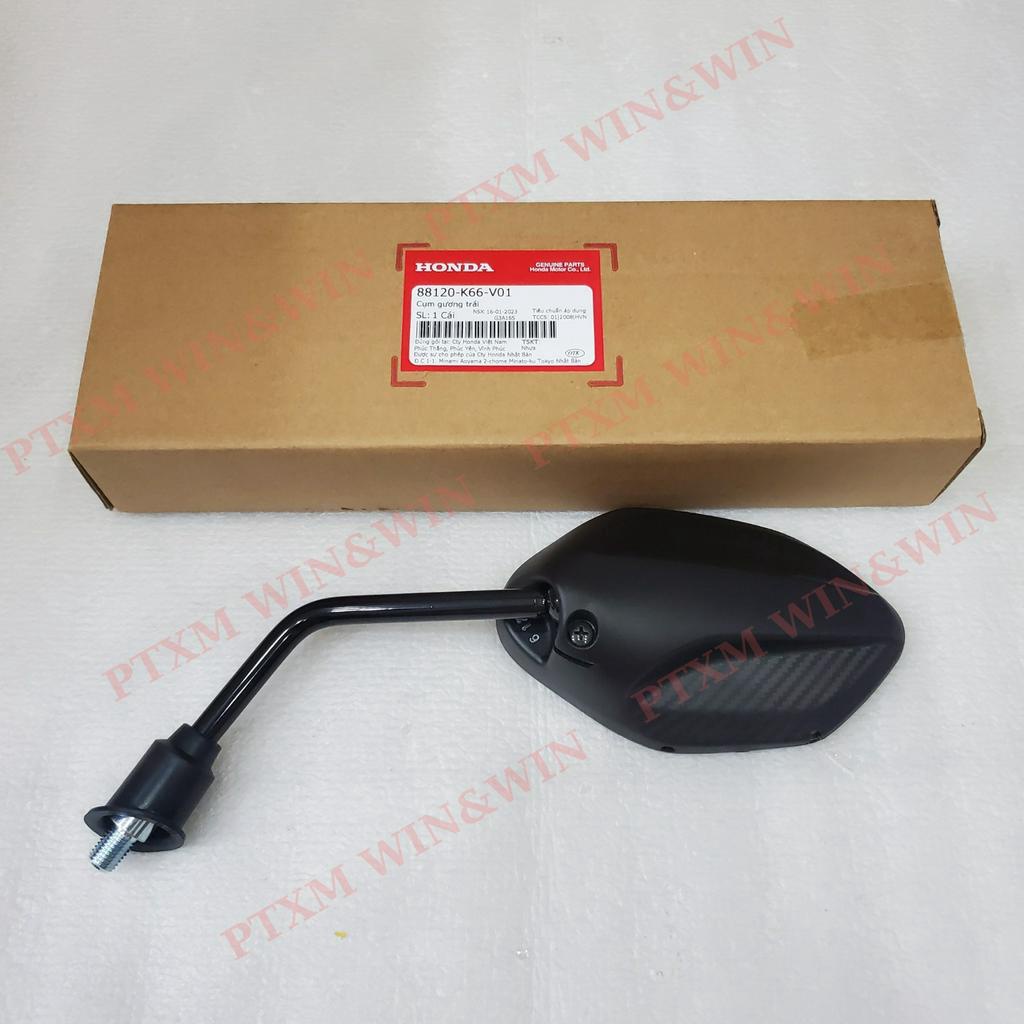 Kính hậu, Kiếng hậu AB 125 2016-2020 zin Honda VN - 88120-K66-V01/ 88110-K66-V01